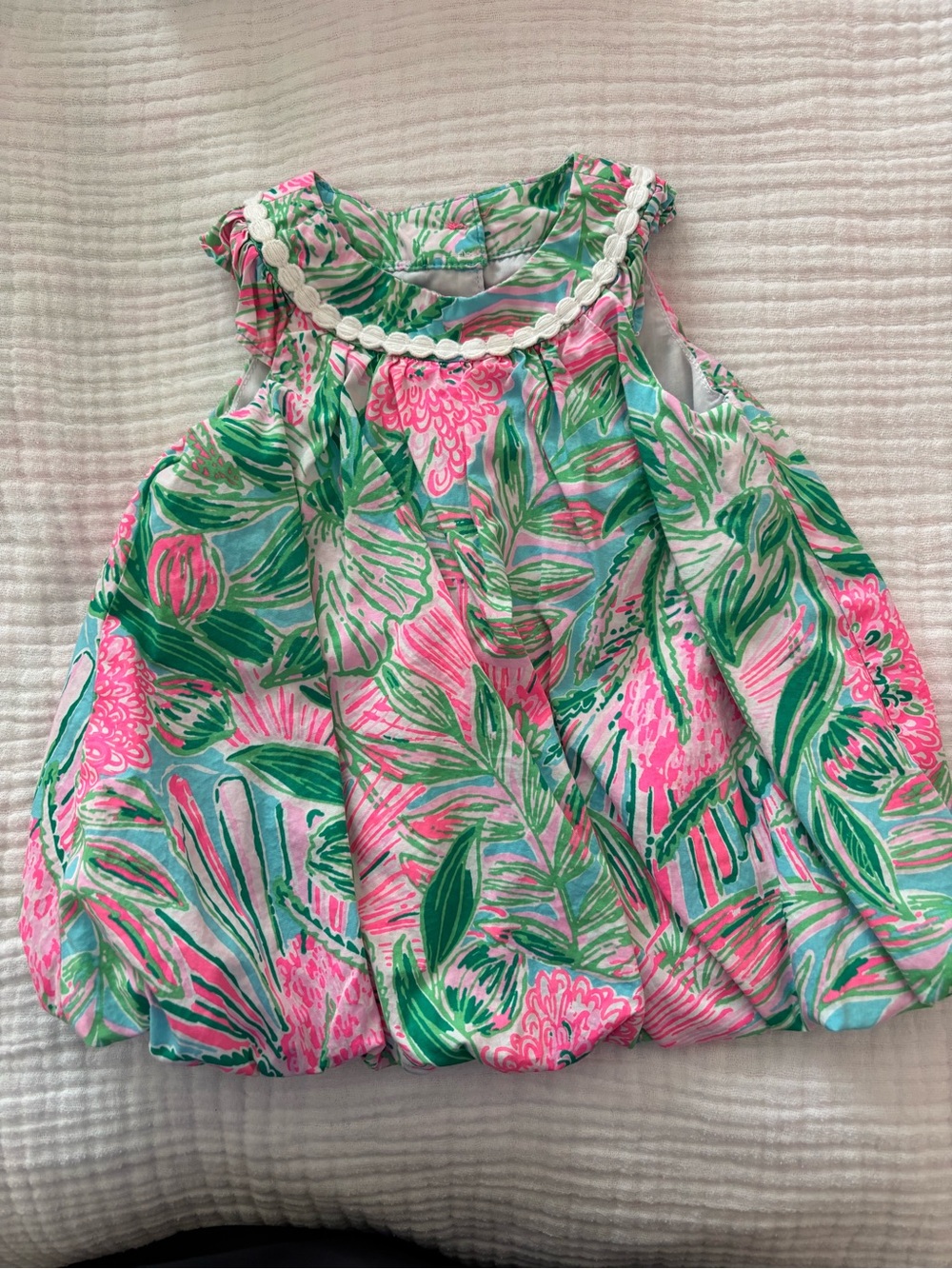 Lilly Pulitzer baby girl bubble dress NWOT 6-12 months
